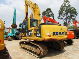 小松HB205混動挖掘機